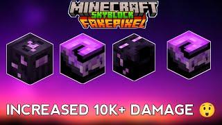 These items can increase more 10K+ Damage in fakepixel skyblock