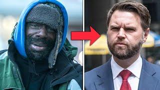 Homeless Man asks JD Vance "Can you give me 1$?"  – What JD Does Next Shocks Everyone!