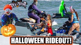 MIAMI HALLOWEEN RIDEOUT!  | MIAMI JET SKI | DRONEVIEWHD