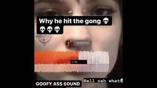 soundcloud rapper hits the goofy ass bell 