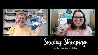 Sunday Stamping Ep 89: Stampin’ Up! Regency Park Suite | Off Center Gate Fold | 6x6 DSP Card Base