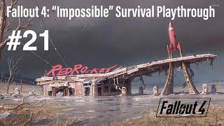 Kickin Trash and Takin Names on Thanksgiving - Fallout 4: "Impossible" Survival Playthrough - #21