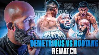 MUAY THAI vs MMA: DEMETRIOUS JOHNSON Rewatches EPIC Fight vs RODTANG!