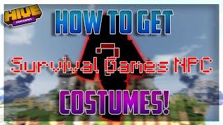 How To Get the Survival Games NPC Costume!