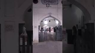 Chiniot Railway station waiting area old building of railway station province of panjab