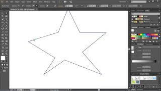 Illustrator Tutorial - Drawing straight lines with the pen tool