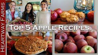 Five AMAZING Apple Recipes you have to make this Fall! | How to Use and Put Up Apples