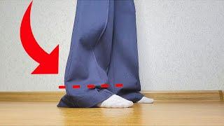 How to Shorten Pants in 3 Minutes: The Sewing Hack Tailors Don't Want You to Know!