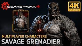 Gears of War 4 - Multiplayer Characters: Savage Locust Grenadier