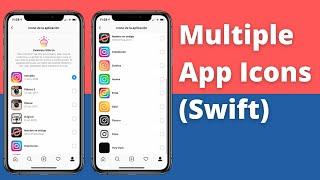 Multiple App Icons in App (Alternate Icon) - Xcode 12, Swift, iOS Development, SwiftUI