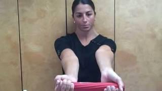 "Reverse Tyler Twist" for medial epicondylitis ("Golfers Elbow")