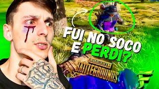 FUI NO SOCO COM O ÚLTIMO INIMIGO NO PUBG E PERDI??