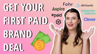 Get Paid Using Influencer Platforms  (For Small Creators!)