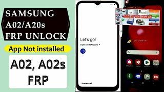 Samsung A02S/M02S Frp Unlock/Bypass Google Account  Remove  Without PC  100%.2021