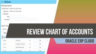 How to Review the Chart of Accounts in Oracle Fusion ERP Cloud: General Ledger