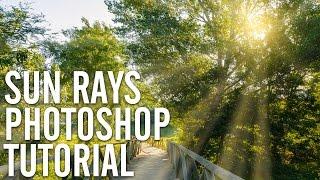 Create realistic sun rays in Photoshop