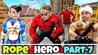 Rope Hero Vice Town In Real Life Comedy Part 7 | rope hero dance | Funny 2 Friends