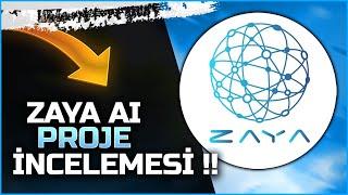 ZayaAI Proje İncelemesi 16 Ocakta $ZAI Token Listeleniyor !