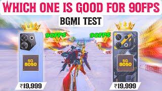 Tecno Camon 20 Pro vs Infinix GT 10 Pro BGMI Test With Fps! Who is Best  For 90fps