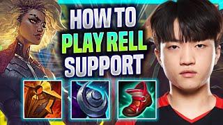 LEARN HOW TO PLAY RELL SUPPORT LIKE A PRO! - T1 Keria Plays Rell Support vs Alistar! | Season 2022