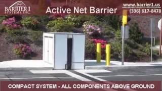 Vehicle Arrestor Net Barrier - Barrier1 Systems Inc.