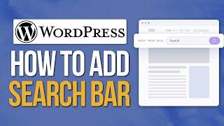 How to Add Search Bar in WordPress Menu (2024) Step By Step Tutorial