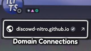 Discord's Domain Connections were perfect...