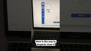 How to properly close an app on a Mac