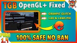 Tencent Gaming Buddy Black Graphic Glitch Fix on OpenGL+ After New Update | PUBG Mobile Emulator