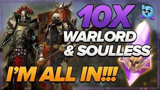 MY LAST CHANCE AT WARLORD... W/ 160 VOID SHARDS  | 10X EVENT | RAID Shadow Legends