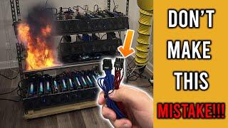 How NOT to power your crypto mining rig
