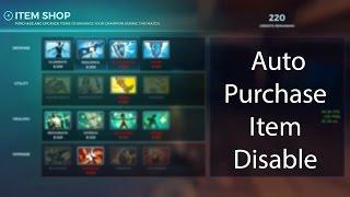 Paladins :  Auto Purchase Items Guide