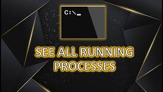 How to View All Running Processes in Command Prompt | Easy CMD Tutorial