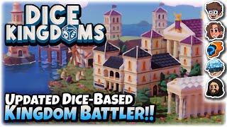Updated Dice-Based Strategy Kingdom Battler! | Dice Kingdoms: 5 Player FFA | ft. The Wholesomeverse