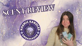 Kosmic Kandles Unboxing and First Scent Impression