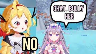 Biboo told chat to BULLY Ckia but she is too powerful | Hololive [Eng Sub]