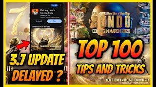 3.7 UPDATE DELAYED ?  TOP 100 TIPS AND TRICKS l NEW RONDO MAP ON LENOVO LEGION TAB ( GAMING TABLET )