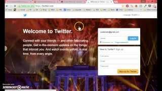 How to Create a Second Twitter Account - in 3 clicks
