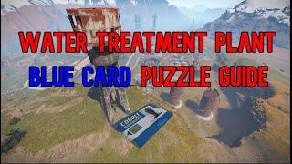 Red Card - Water Treatment Plant Blue Card Puzzle Guide (HDRP) - (Rust 2023)