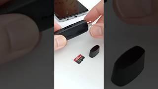 This is what USB C OTG micro SD card reader looks like that can be used for android phone #shorts