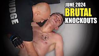 MMA Most BRUTAL Knockouts I June 2024