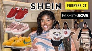 Huge Fall Haul ( Plus Edition!) || Ft. SHEIN, Fashion Nova, Forever 21, Nike & More!