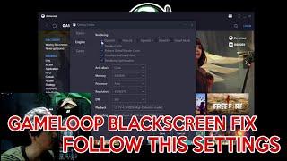 Mobile Legends PC Gameloop Blackscreen and Lag Fix #mobilelegendspc #gameloop