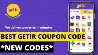 Best Promotion Code For Getir | Getir Promo Codes 3 | Getir 15 Pound Off First Order