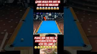 PLEASE HIDE THE BALL SO EFREN BATA REYES WILL LOSE THE GAME  #efrenbatareyes #billiards #shorts