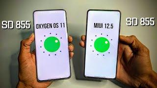 MIUI 12.5 Vs Oxygen OS 11 Speed Test | Who is Fast ?