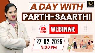 Parth Saarthi Mentorship Programme LIVE Webinar on 27th Feb 2025 |Dr. Tanu Jain Ma'am | Tathastu ICS