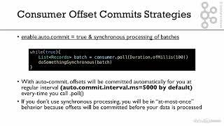 08 Kafka Elasticsearch Consumer and Advanced Configurations 011 Consumer offset commit strategies