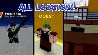 All Legendary Sword Dealer Spawn Locations! - Blox Fruits