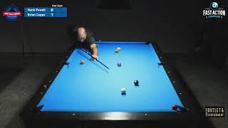 Hank Powell vs Brian Capps - 9 Ball Tournament - Hot Seat - 10/26/24